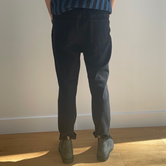 NWT OAK + FORT SLIM BLACK  JEANS - 32 - Picture 7 of 16